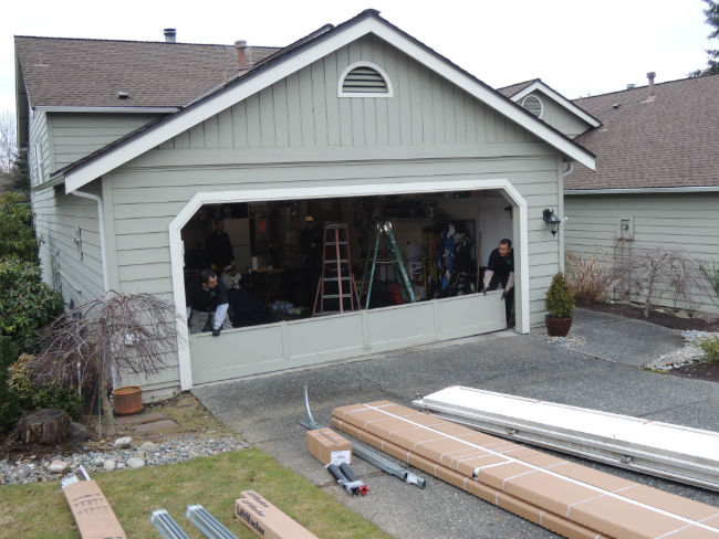Bent Panel Repair In Troy MI By Elite Garage Door, Repair & Installation Services